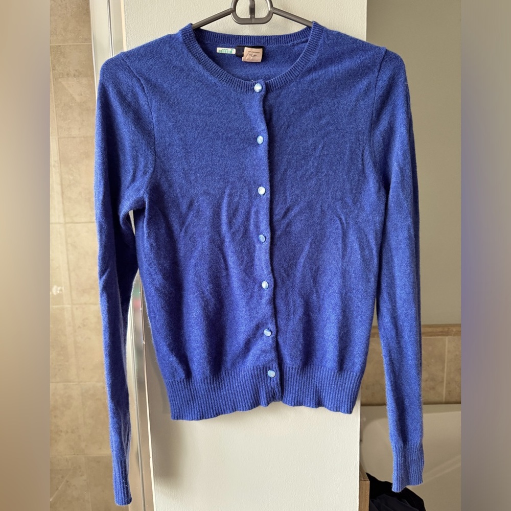 J. Crew cashmere cardigan size Small